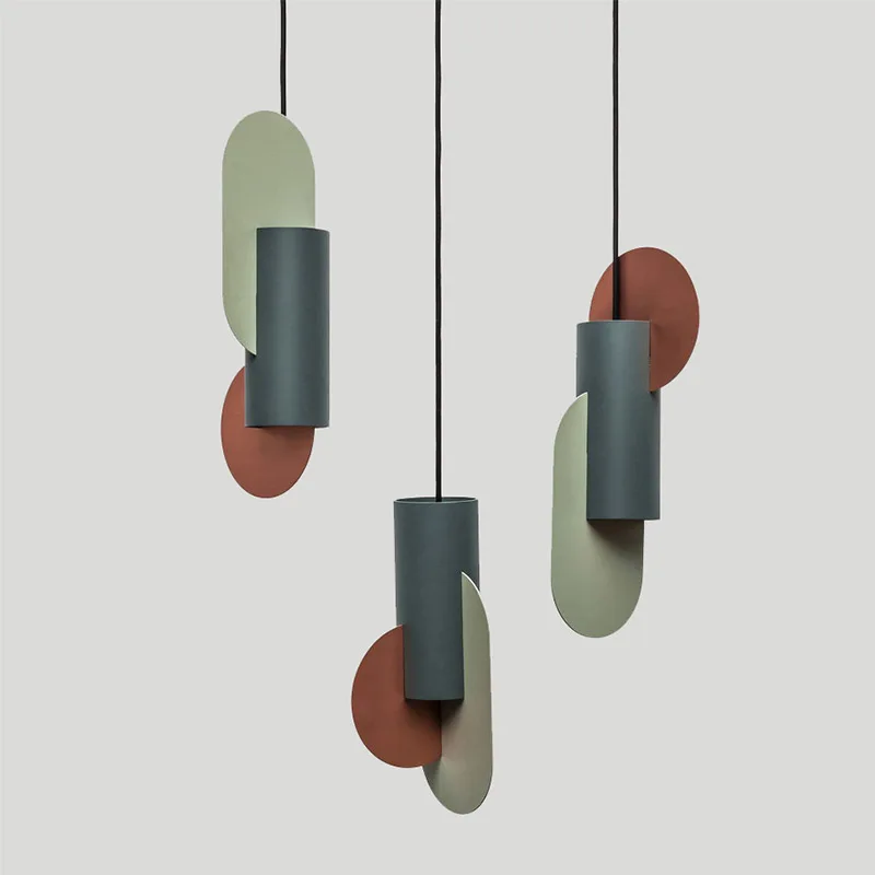 

latest modern pendant lights hanging lights green hanging lamp LED lighting nordic pendant lamp pendant light for project