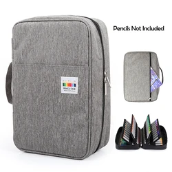 300 Slots Big Large Capacity Pencil Bag Case Organizer Cosmetic Bag For Colored Pencil Watercolor Markers Gel Pens Great Gifts