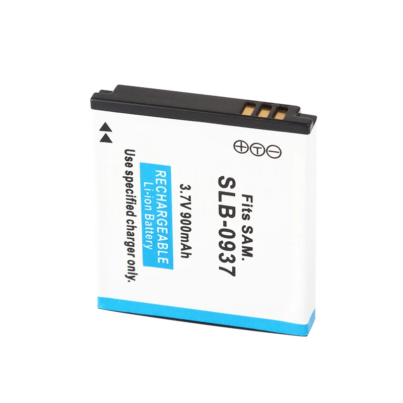 1PC 3.7V 900mah SLB-0937 SLB0937 Li-ion Camera Battery for Samsung SLB-0937 CL5 CL50 i8 L730 L830 NV4 NV33 PL10 ST10 Bateria