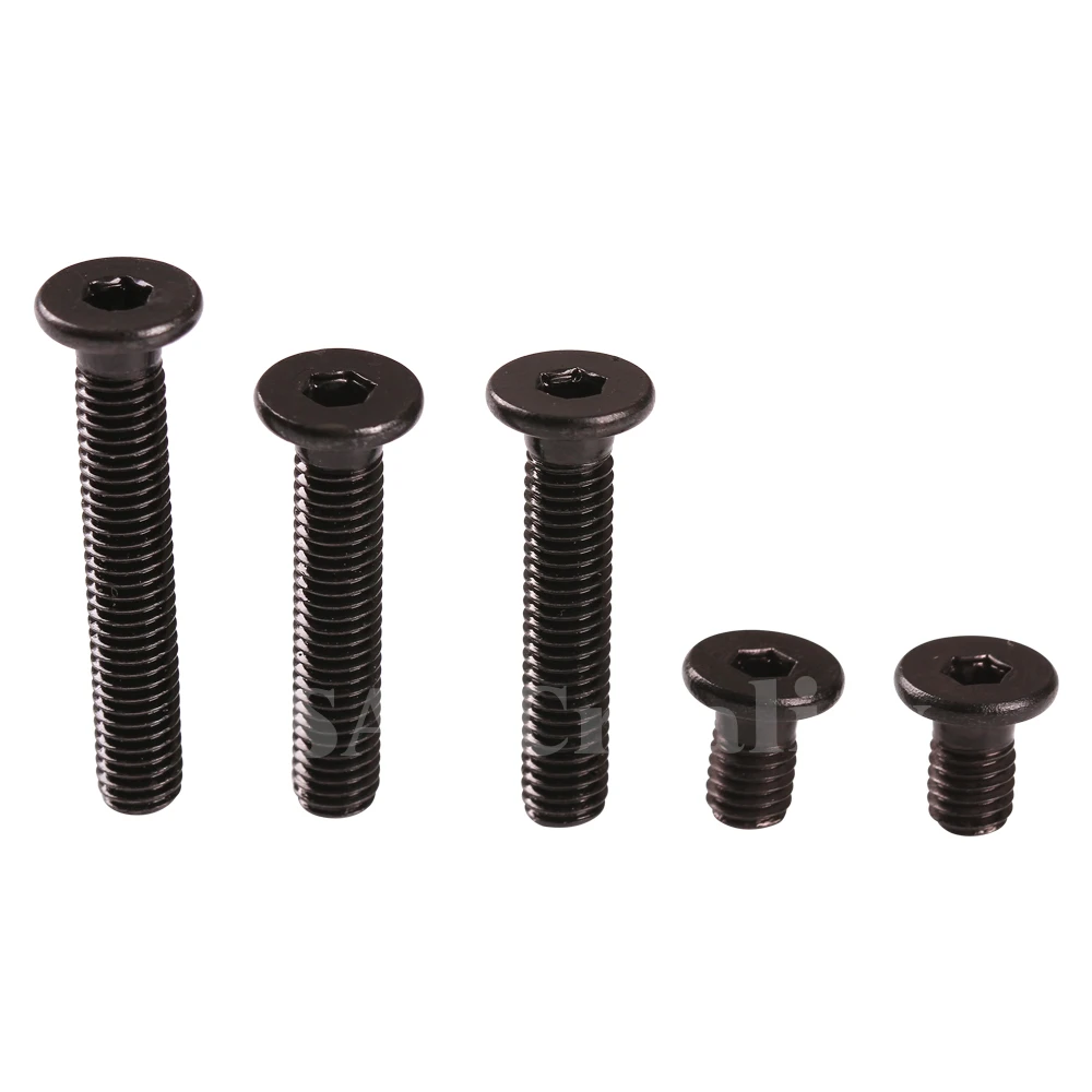 3D Printer parts M5 Low Profile Screws Black Carbon Steel Screw For 3D Printer