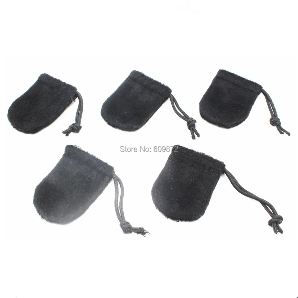 2 قطعة المخملية mic الزجاج mic يغطي ل ديفيد كلارك M-1/DC و M-87 تضخيم الديناميكي ميكروفونات