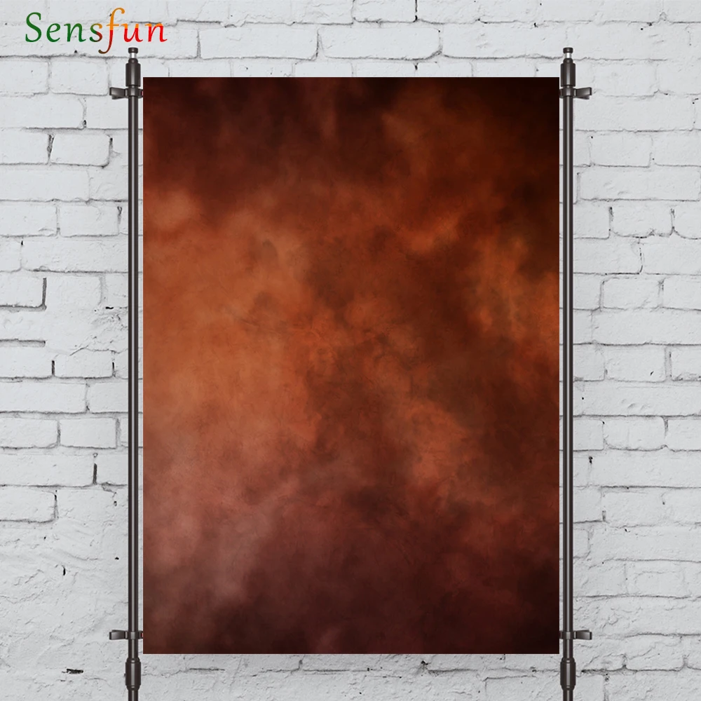 

LEVOO Photographic Background Orange Nebula Creative Dust Floating Backdrop Photocall Photobooth Studio Shoot Fabric