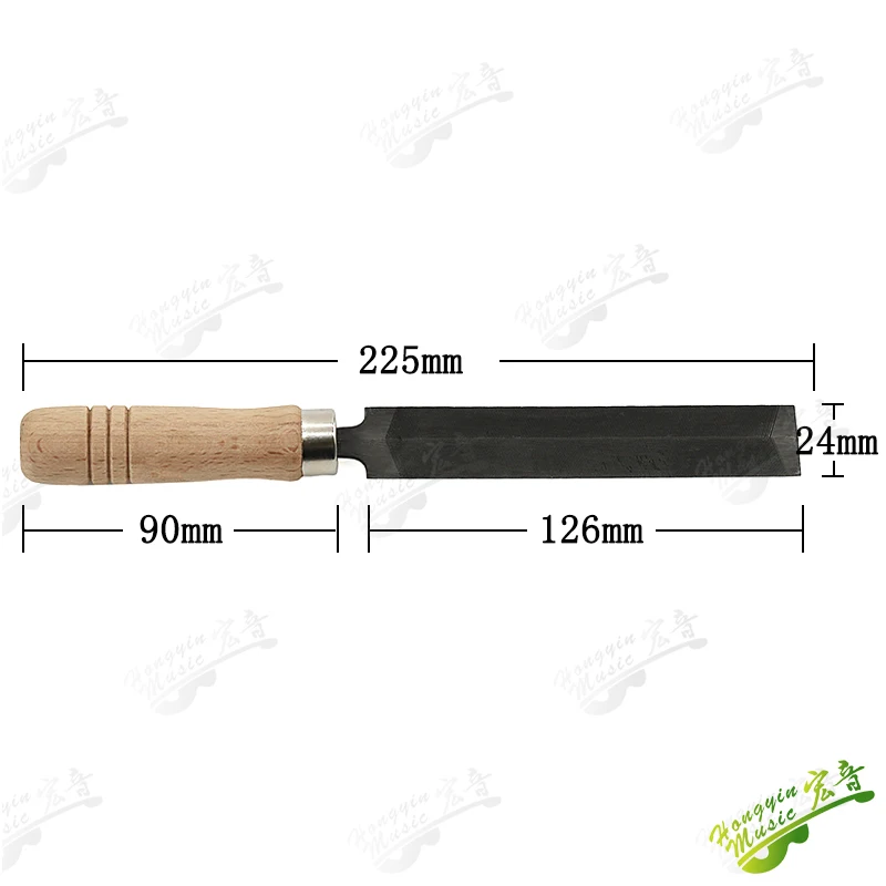 Guitar Bridge Pins Nail Nut Saddle Part Slotted Nut diamond saw file 5 inches pillow shaping file maintenance production tools