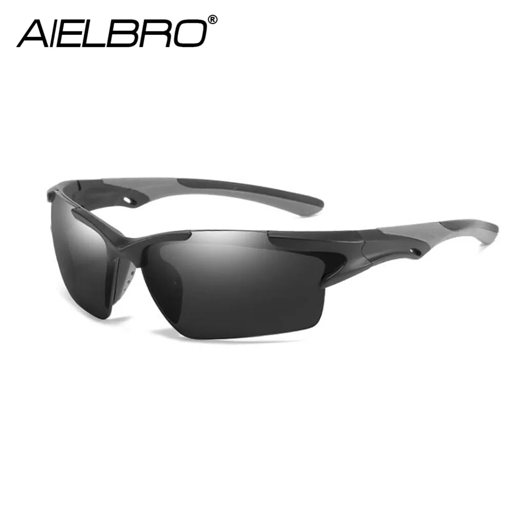 AIELBRO Cycling Eyewear Men\'s Sunglasses Cycling Sunglasses Outdoor Sports Man Cycling Glasses For Bicycle Glasses