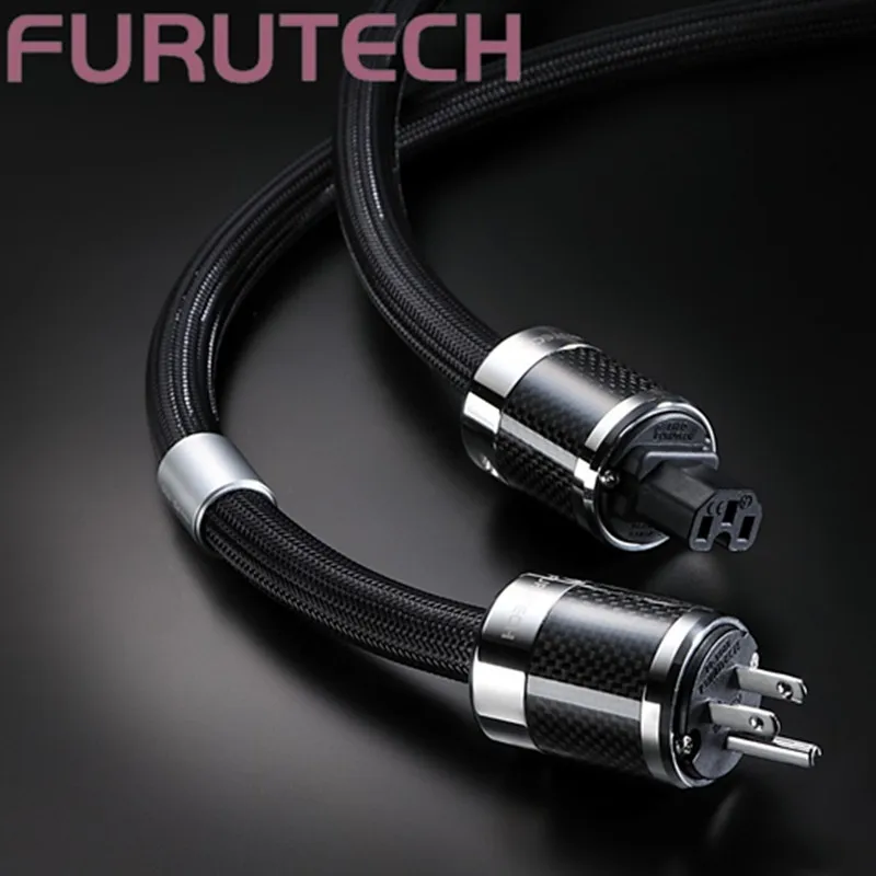 

FURUTECH Alpha PS-950 OCC Ultimate Fever Audio EU/US Power Cord HI-END Class AC Power Amplifier Cable