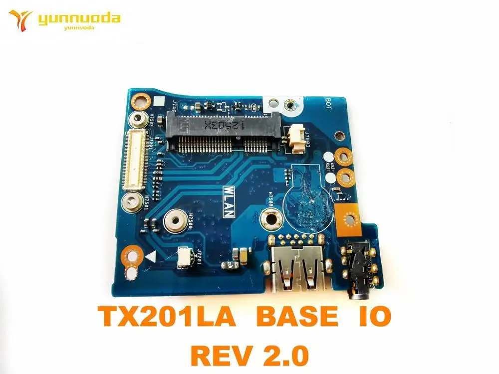 Original FOR ASUS TX201LA usb board audio board TX201LA  BASE  IO  REV 2.0   tested good free shipping