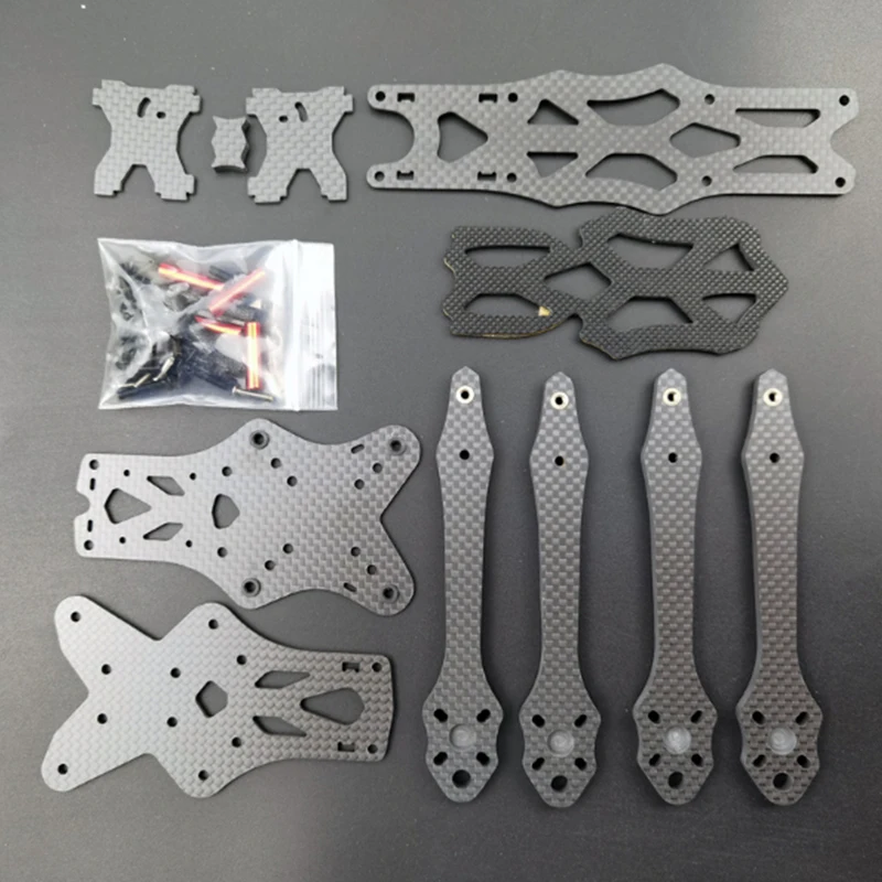 Strong APEX 5 inch 225mm Wheelbase Carbon Fiber Quadcopter Frame Kit 5.5mm arm For RC FPV Freestyle Racing Drone Models Part