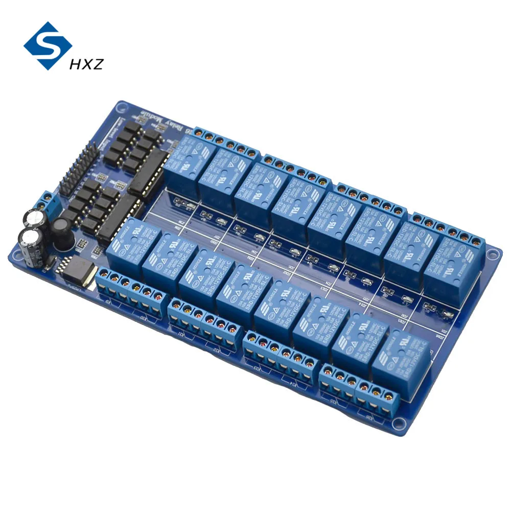 ABSF Ethernet Control Module Lan Wan Network Web Server RJ45 Port 16 Channel Relay Is Ethernet Controller Board RJ45 Interface