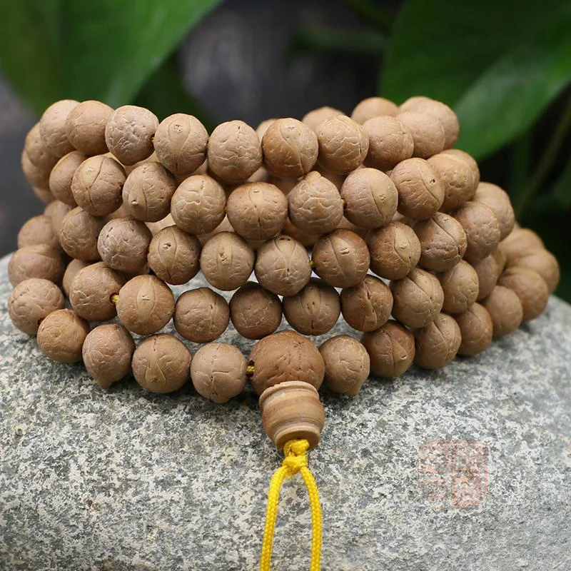 Nepal Eichhornia Bodhi Beads 108 Origin Direct Selling Bracelet 14-15cm Big Size Seed Bracelet