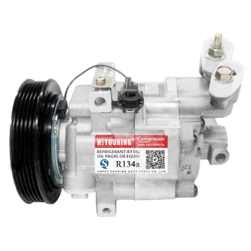 For Car Nissan Micra K12 1.2/1.4/1.6 2003- DKV-08 AC A/C Compressor 92600AX800 92600AX30B 92600AX80A 92600AX80B 92600AX84B 4PK