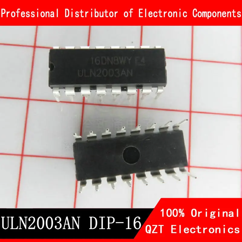 

10PCS ULN2003AN DIP16 ULN2003A DIP-16 ULN2003 ULN2003APG DIP new and original IC