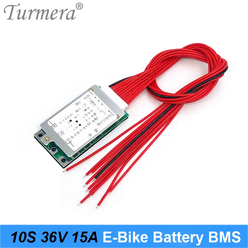 

Плата Turmera 10S 36V 42V 15A литиевый аккумулятор BMS защищенная для аккумулятора электровелосипеда и электрического колеса
