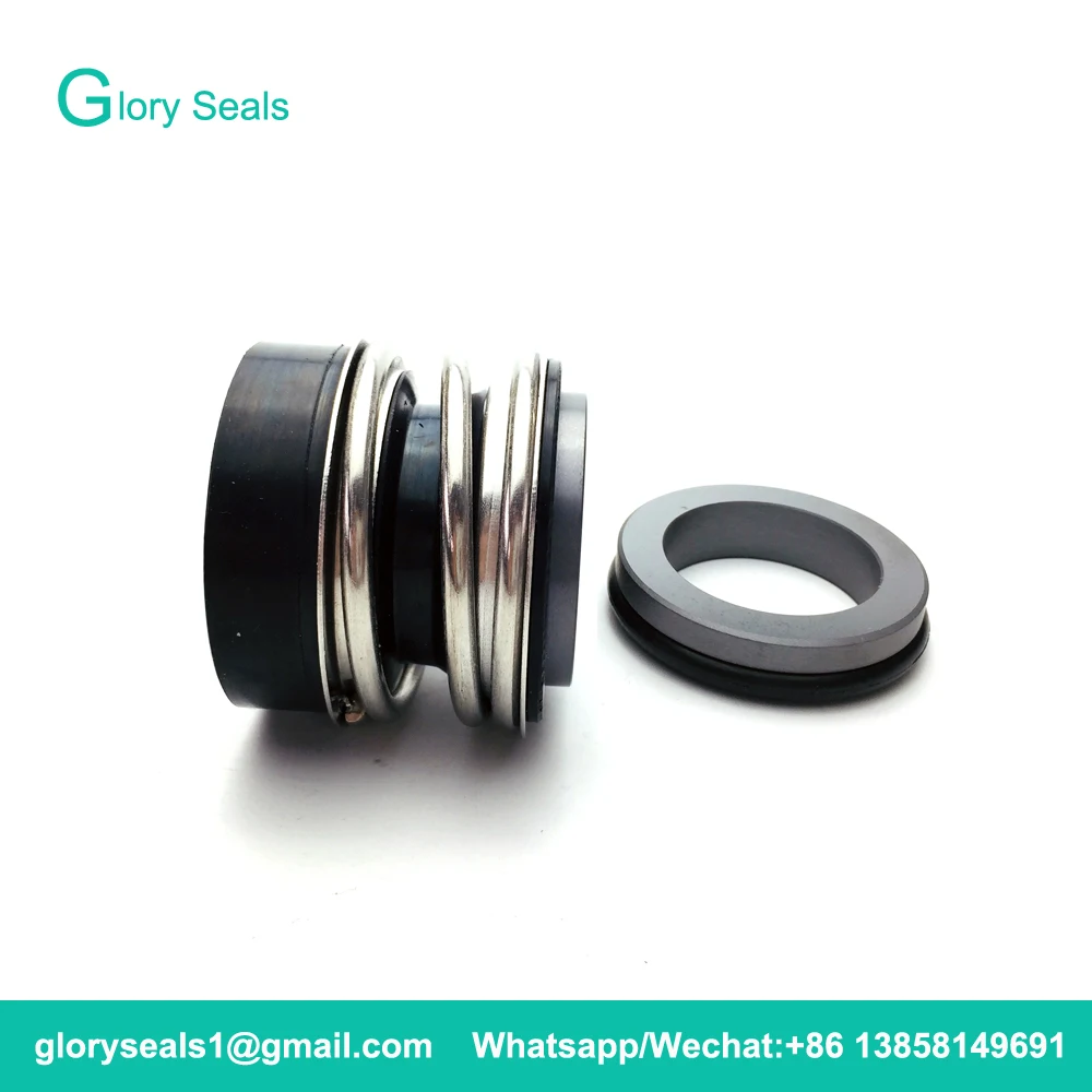 

MG12-14 MG12-14/G6 MG12/14-Z Elastomer Bellow Mechanical Seals MG12 Shaft Size 14mm With G6 Stationary Seat SIC/SIC/EPDM