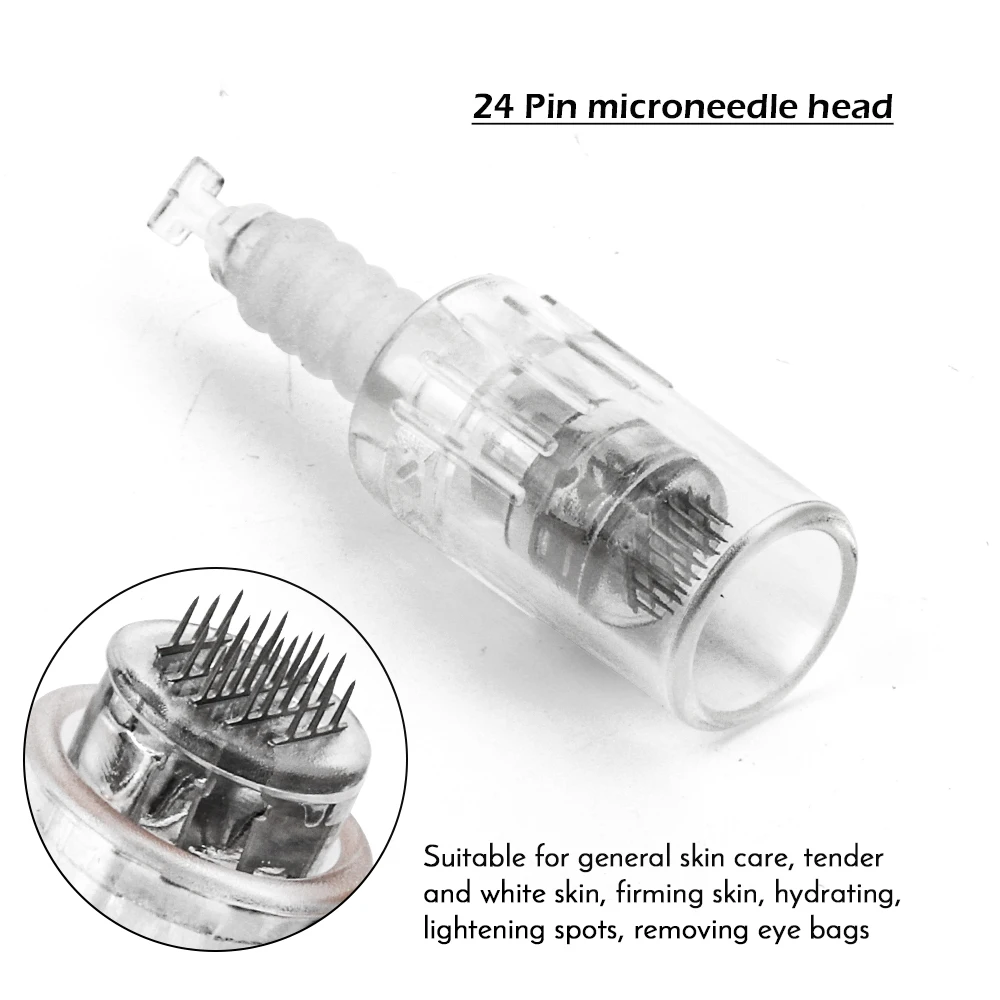 10/50pcs Bayonet Microneedles Cartridge Needles microblading Needle Replacement Cartridges 9/12/36/nanopin/3D Microneedling Pen