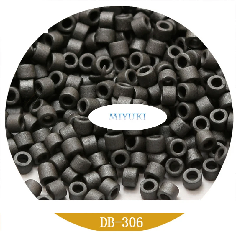 Miyuki Japanese Imported 1.6mm Delica Beads 22-Color Metal Matte Frosted Series 5G Ornament