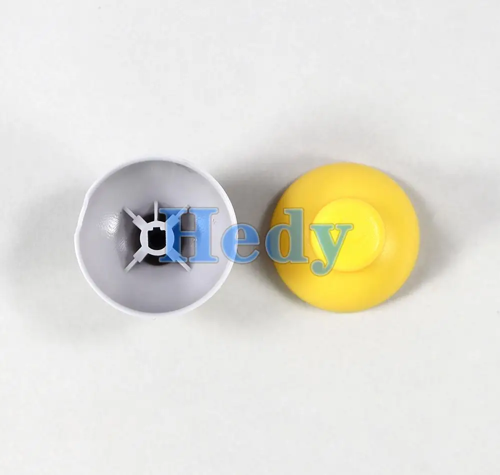 1 conjunto = 2 peças de tampas antiderrapantes para joystick analógico, para gamecube ncg controlador esquerda e direita l r