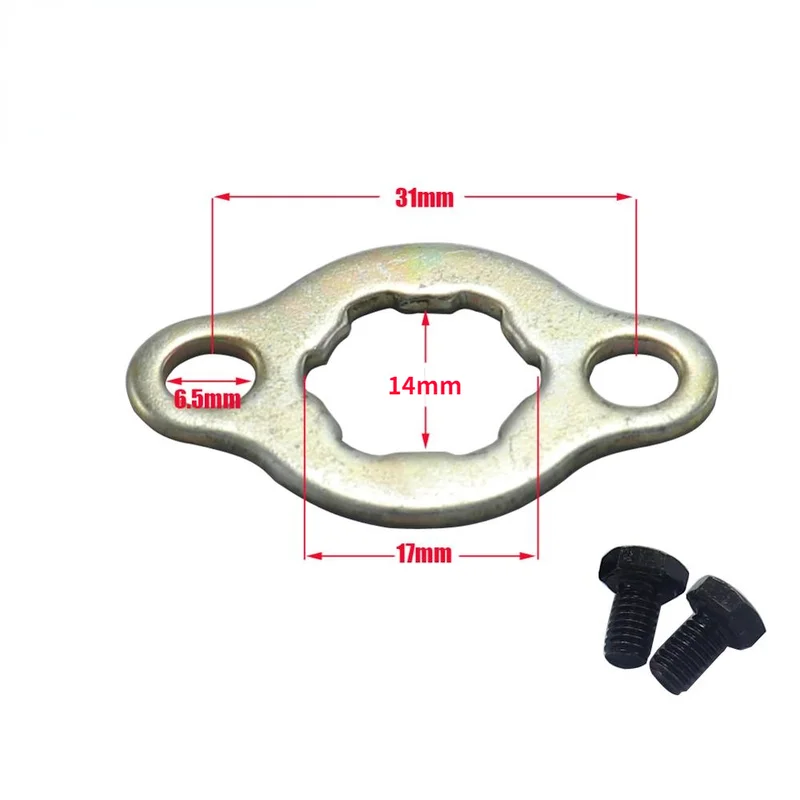 Motorcycle accessories Engine Sprocket Retainer Plate Sets 50cc-250cc ATV Dirt Bike Go Kart Pit Bike Dune Buggy Quad Motorcycle