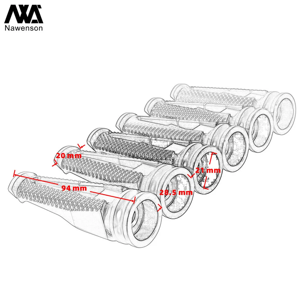 Rider Foot Pegs CNC Aluminum Motorcycle Footrest Passenger Foot Pedals for Ducati Monster 696/796 for Monster 1100/S/EVO