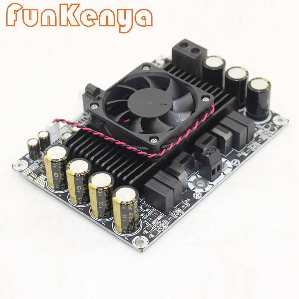 

48V Class D Mono Digital Power Amplifier Board 600W Subwoofer High Power Audio Board TAS5630B