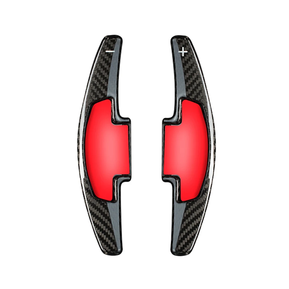 2Pcs Real Carbon Fiber Car Steering Wheel Shift Paddle For Honda CIVIC SPIRIOR Acura CDX Accord CRV AVANCIER