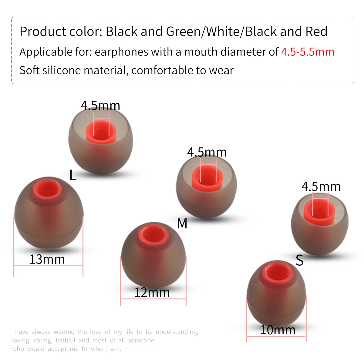 6Pcs auricolari in Silicone per auricolari Lenovo HE05 QE66 JBL T280A T380A W30BT suggerimenti per cuffie tappi per le orecchie antiscivolo HUAWEI Freelace