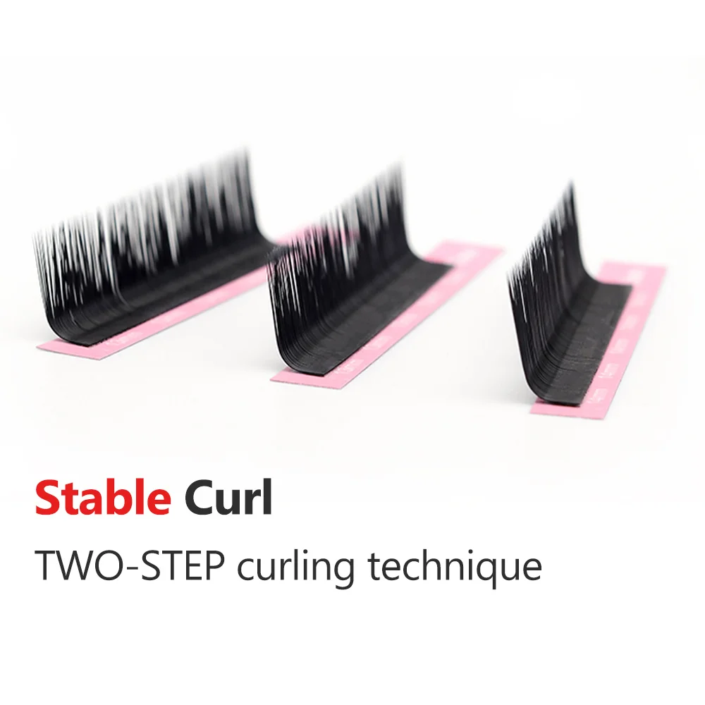 Qeelasee M Krul Valse Wimper Extensions 4 Gevallen/Lot Nertsen Zwart Matte Individuele Wimpers 8-15mm Gemengde Groothandel make-up Wimpers