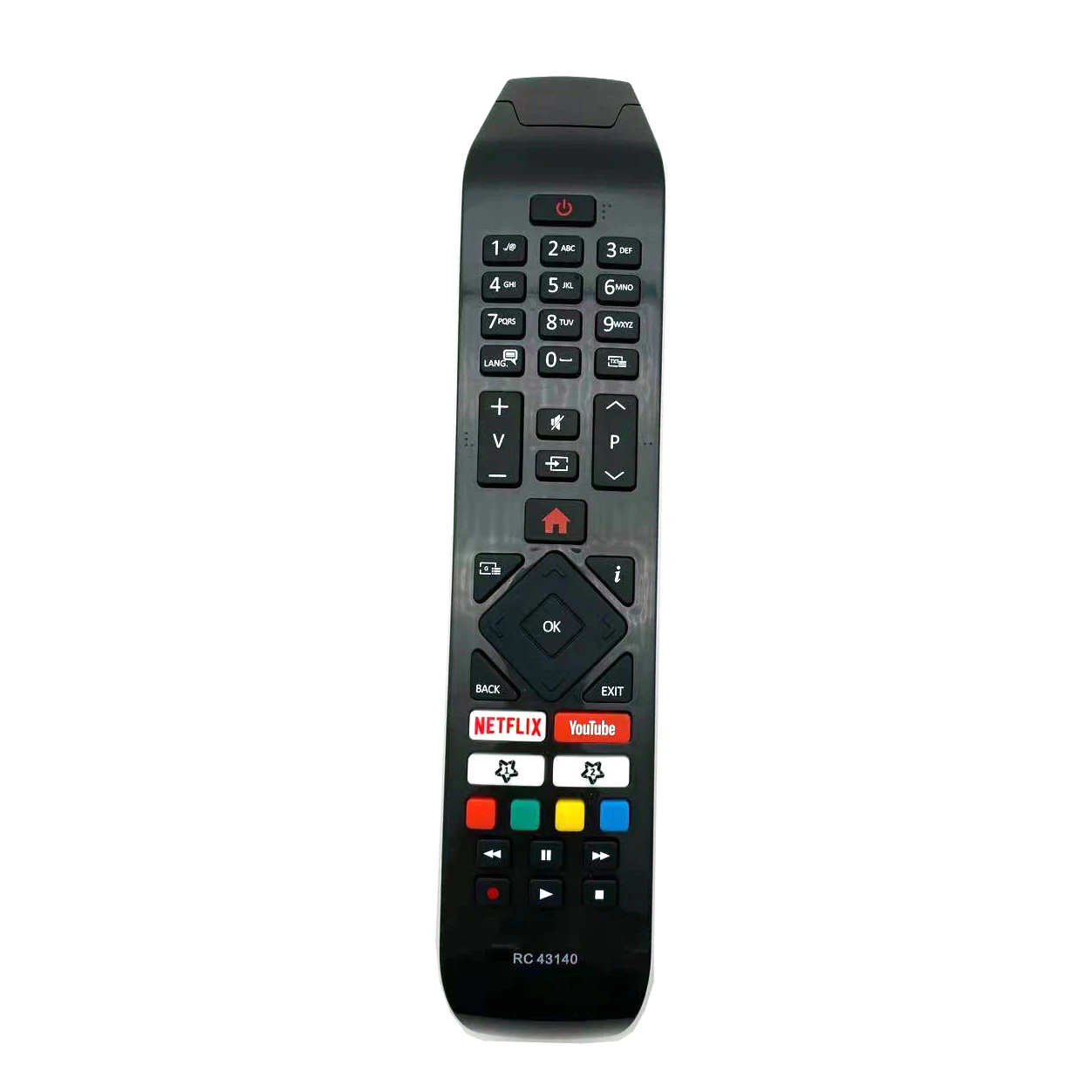 Dla Hitachi RC43140 pilot zdalnego sterowania dla 55HL7000 32HE4000 24HE2000 32HE2100 32HE4500 32HE4500K 40HE4001 Smart TV