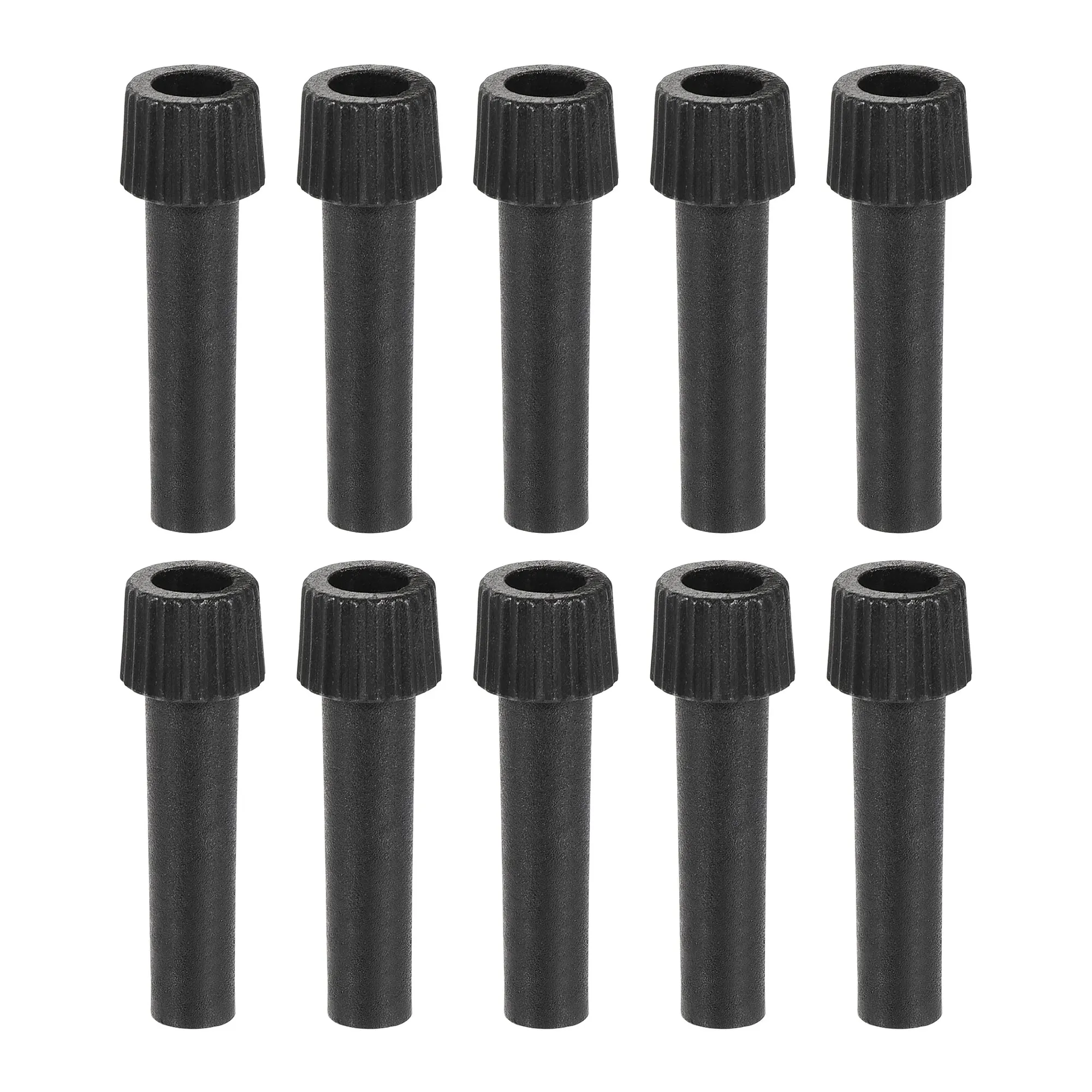 

Uxcell On/Off Replacement Light Turn Switch Knob Lamp Socket Extension Knobs 35mm Length Black 10 Pcs