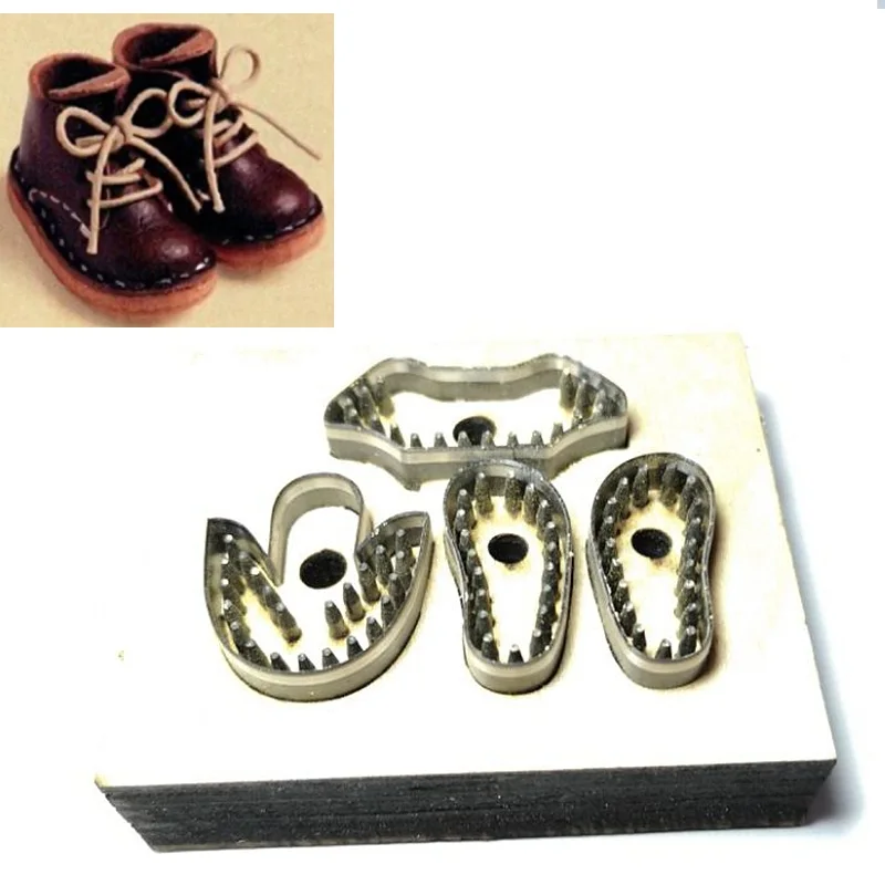 Custom Design Cutting Dies for Leather Mould blade laser round tool Wallet Shoes Handbag Handcraft Gift DIY metal scrapbook