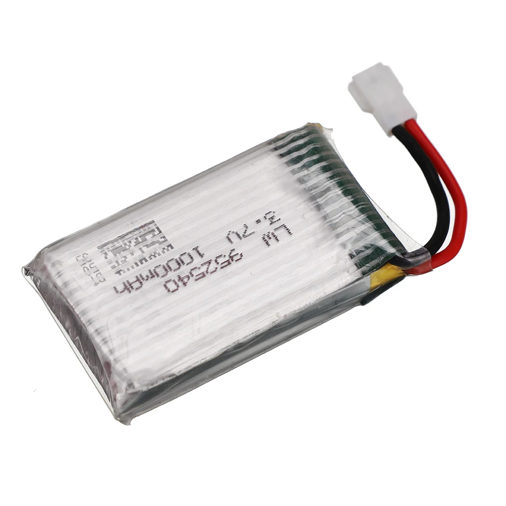 3.7v 1000mah 952540リポバッテリー25c symaのX5 X5C X5SC X5SW tk M68 mjx X705C SG600 rc quadcopterドローンスペアパーツ