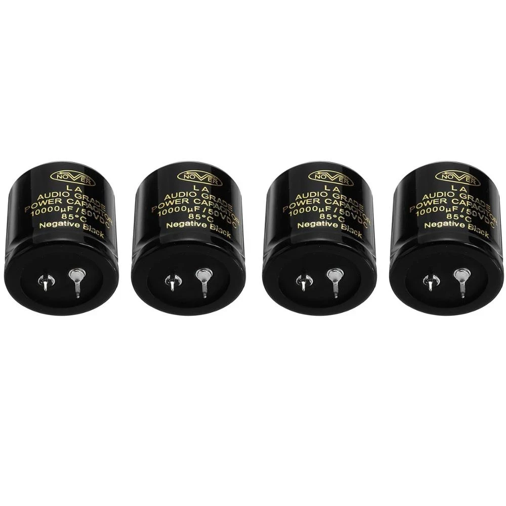 4pcs 10000uF 50V 35x35mm Audio Power HiFi Filter Capacitors for Amplifier Board