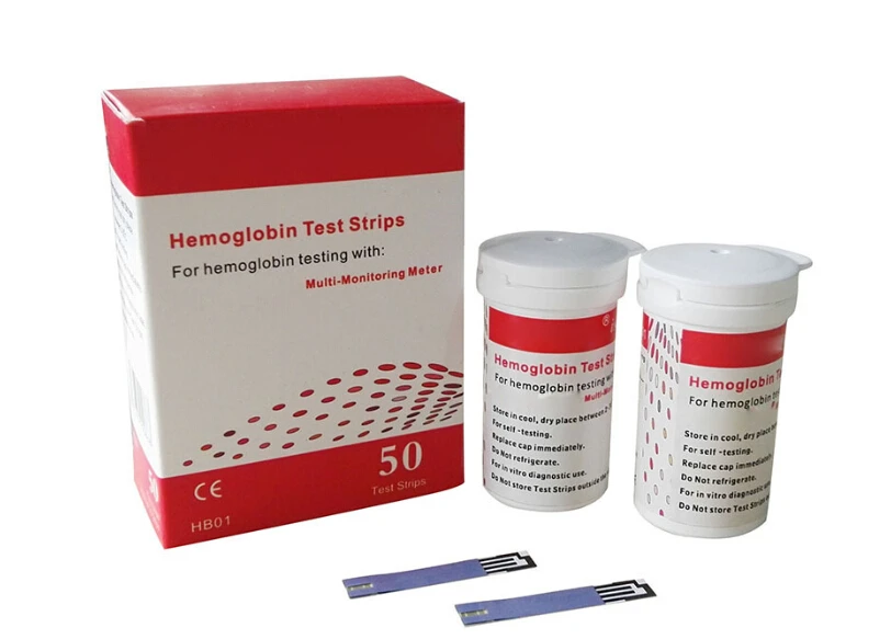 4 In1 Multi-Function Cholesterol Meter Uric Acid&Hemoglobin Blood Glucose Test Strips Kit for Diabetes Gout Device with Lancets image 3