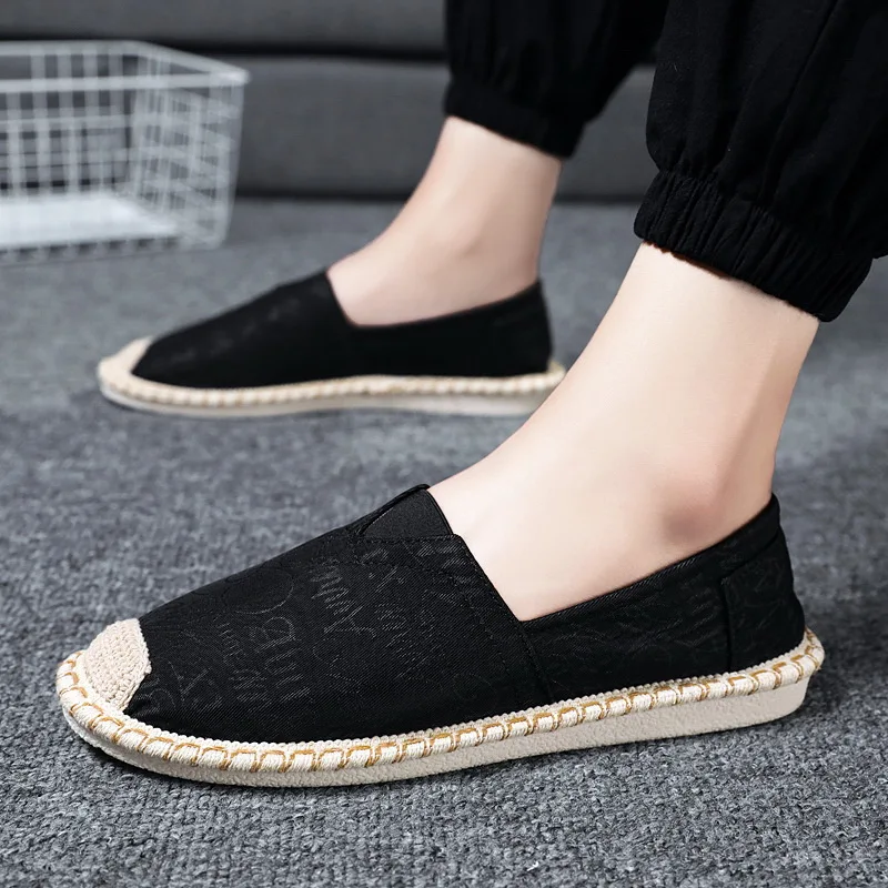 Men Casual Shoes 2021 Fashion Slip-On Moccasin Driving Shoes Soft Comfortable Breathable Flats Sneakers Black Gray Loafers