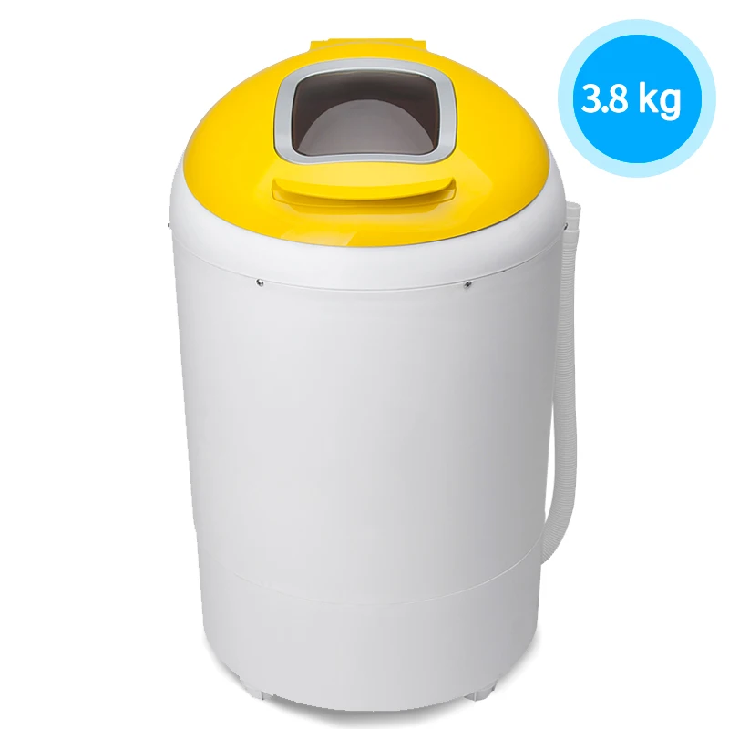 

3.8Kg Semi-Automatic Single Bucket Mini Electric Washing Machine Household Purple Light Antibacterial Large Capacity Baby Washer