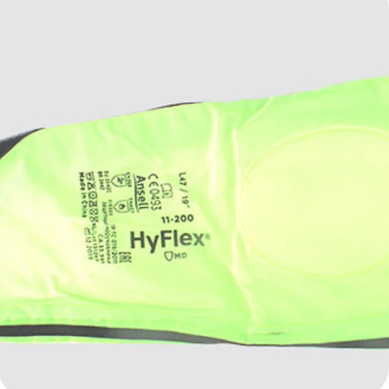 Ansell HyFlex® 11-200  Fluorescent comfortable cut proof sleeve, 48CM long, one size AA009