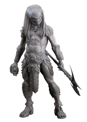 1/24 75mm 1/18 100mm Resin Model Figurine Predator Unpaint No Color RW-062