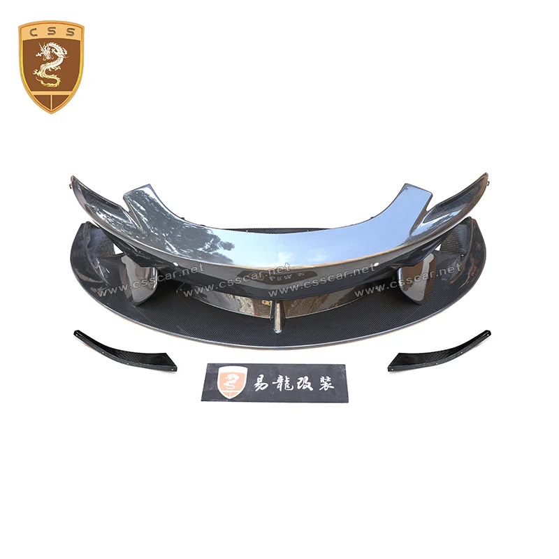 carbon fiber front bumper for Mclaren 540 570S GT4 front bumper for Mclaren 540C 570 coupe Spyder facelift bumper