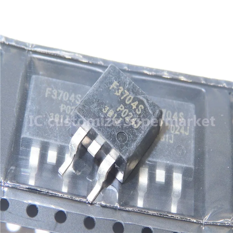 10 tamanhos irf3704s f3704s para-263 20v 77a smd triodo