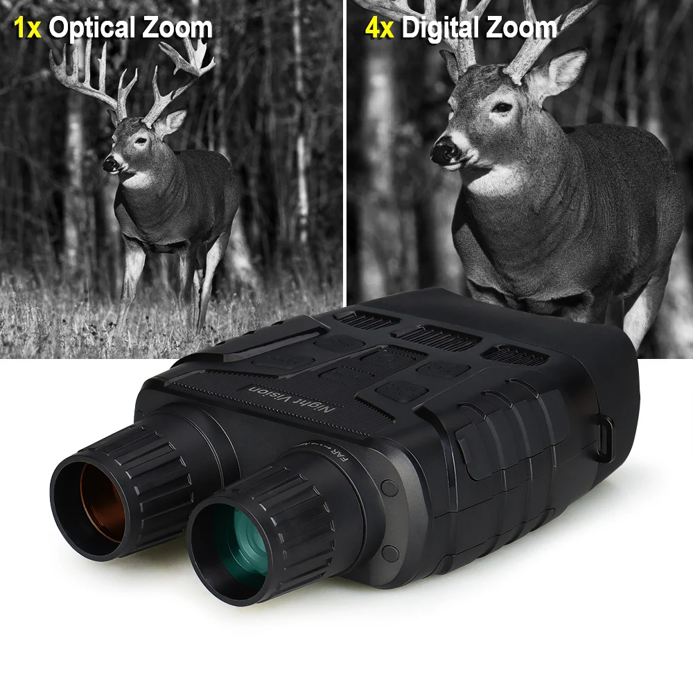 

Night Vision Device Binoculars Digital IR Telescope Zoom Optics with 2.3' Screen Photos Video Recording Hunting Camera GZ27-0028