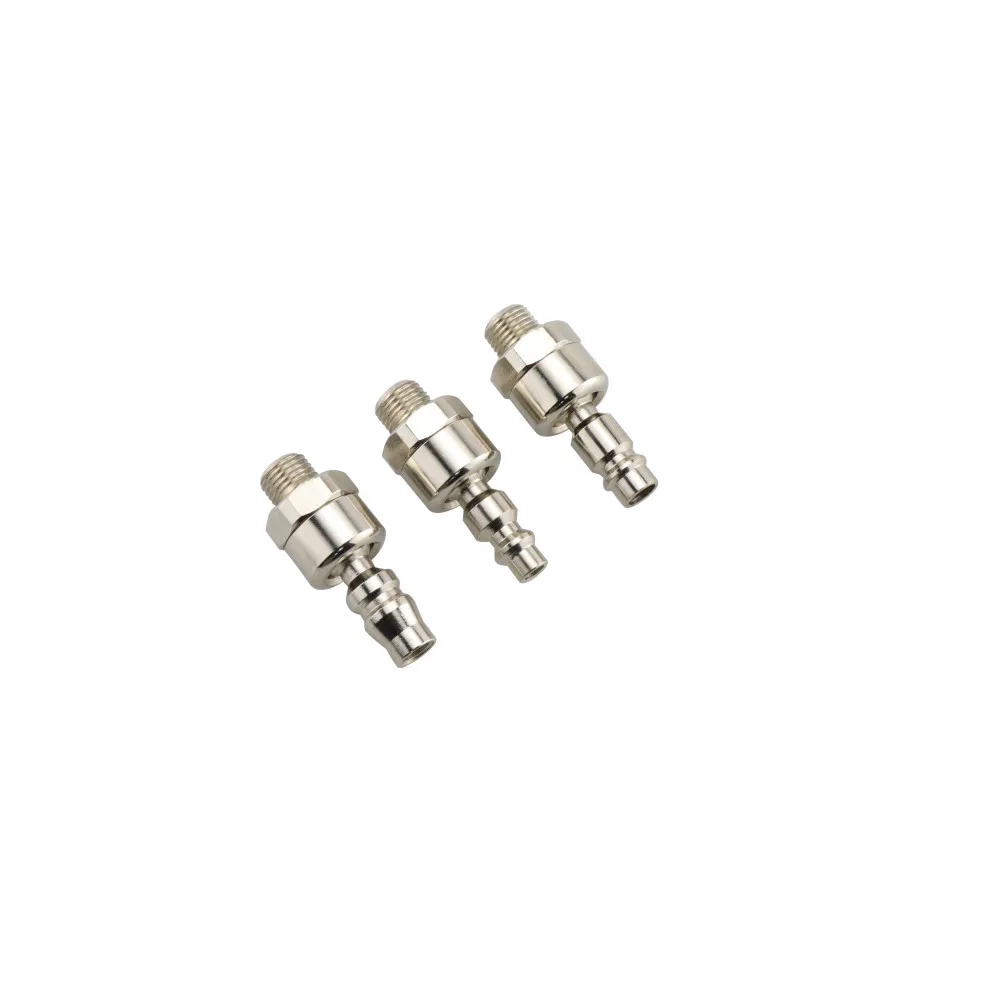 1/4 1/8 Universal Air Connector JP US EU Standard 360° Home Tools Air Plug Replacement Head Air Connector Accessories
