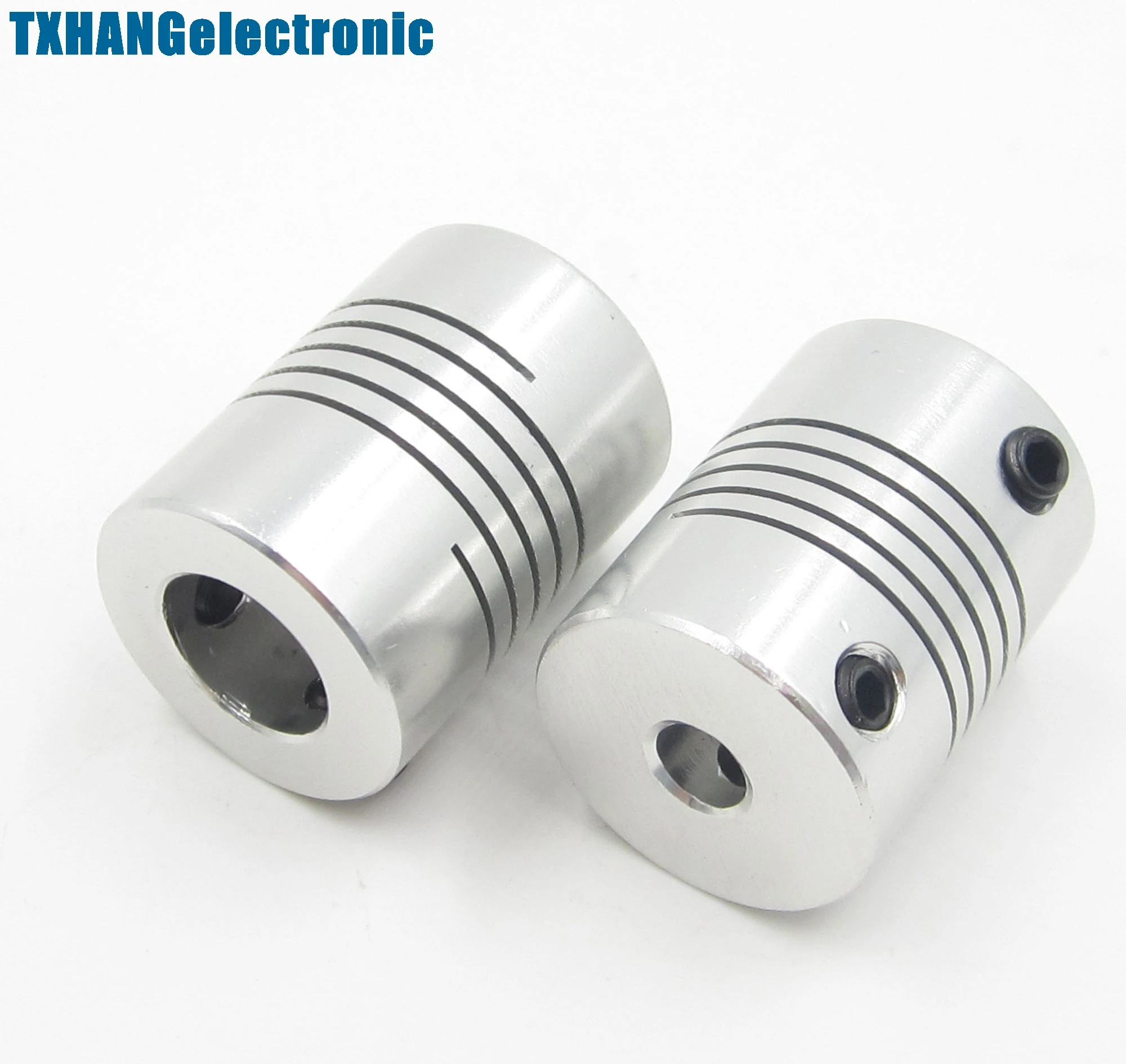 5mmx10mm CNC Motor 3D PrinterJaw Shaft Coupler 5mm-10mm Flexible Coupling 5x10mm diy electronics