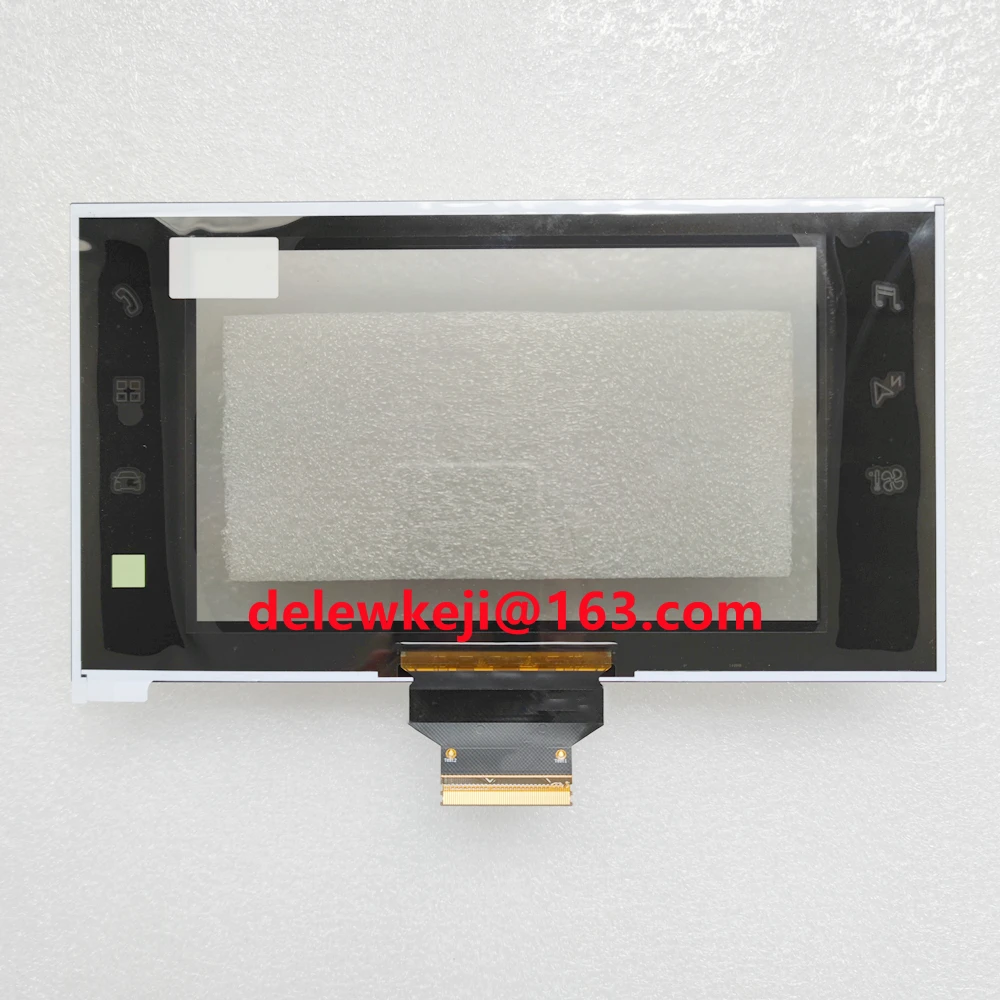 OEM 7 Inch 61 Pins Glass Touch Screen Panel Digitizer Lens Sensor For 2018-2020 Peugeot 308S 408 Car Radio Multimedia navigation