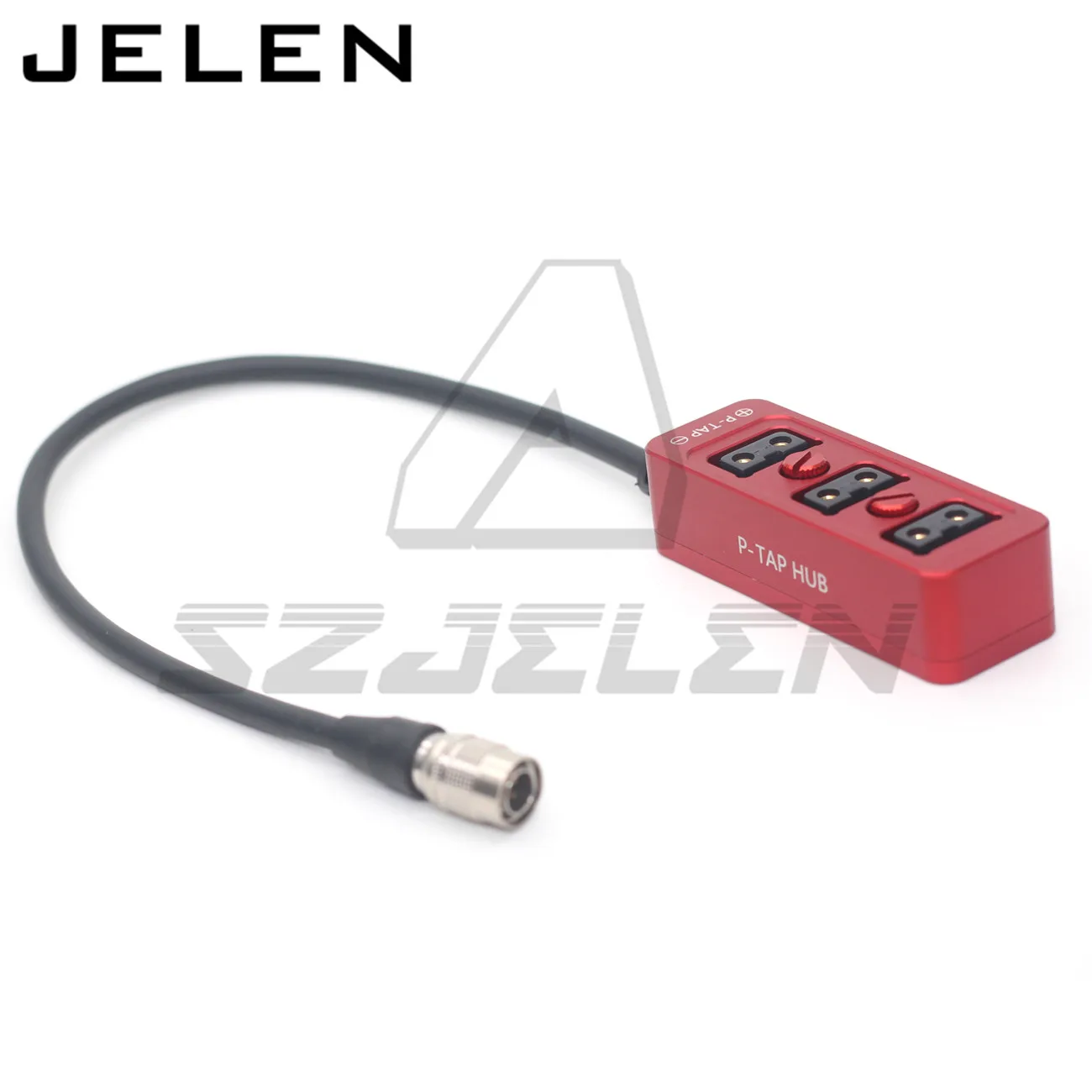 Imagem -03 - Sony Arri-câmera Amira xt Hirose 4pin 12v Potência para Modos Divisor de Três Vias Capa de Metal com Parafuso de 4