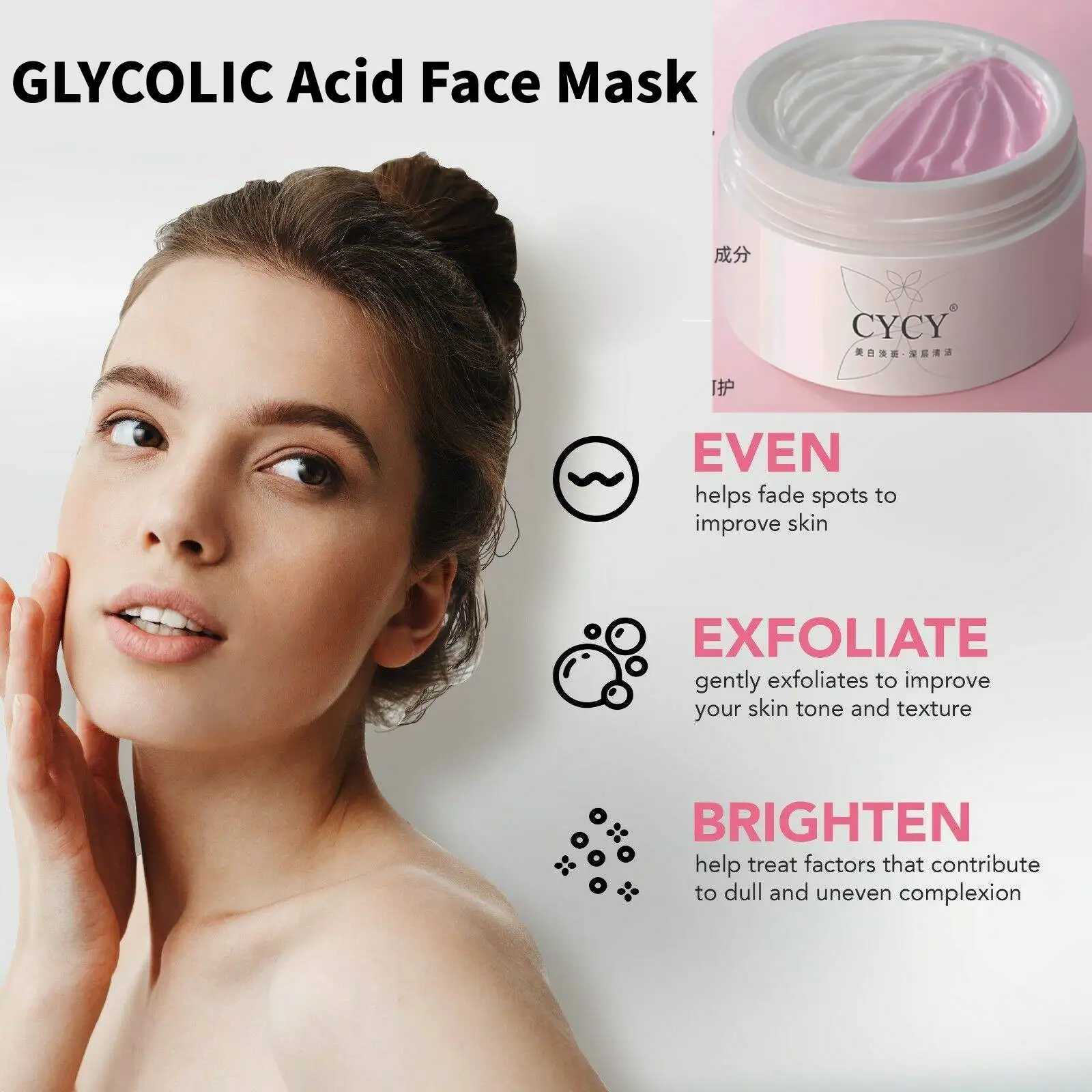 Acido glicolico Peel Medical Grade PRO SKIN PEEL Pure Natural rughe maschera per il viso cura della pelle esfoliazione