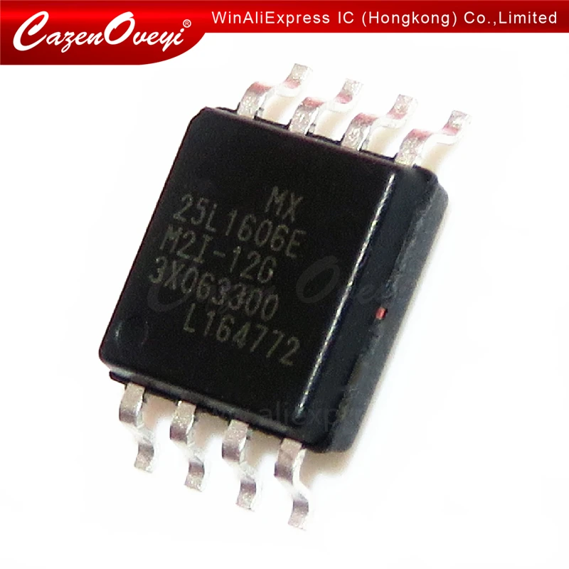 10pcs/lot MX25L1606EM2I-12G MX25L1606EM2I 25L1606E SOP-8 In Stock