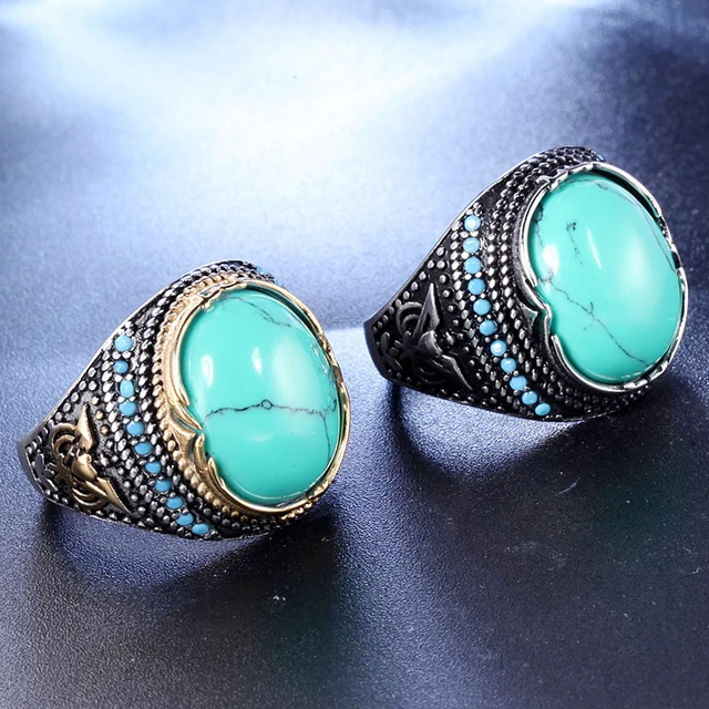 Green blue stone jewelry hot sale
