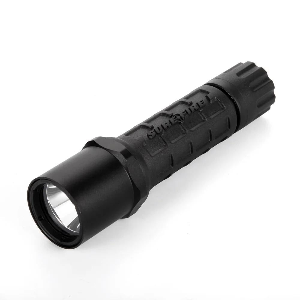 Linterna LED táctica de 600 lúmenes, luz de Flash R2 G2, batería de 2x16340 RCR123A para AG2X-D-BK de soplete surefire