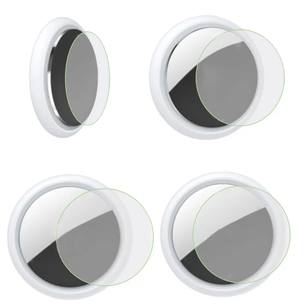 5pcs set Film Clear Adhesive TPU Screen Protector HD Tracker Screen Cover Replacement for AirTag