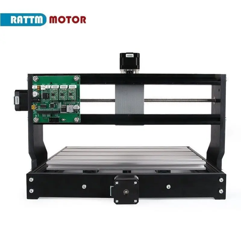 Mini grabador láser CNC 3018 PRO, máquina DE grabado para madera, PCB, PVC