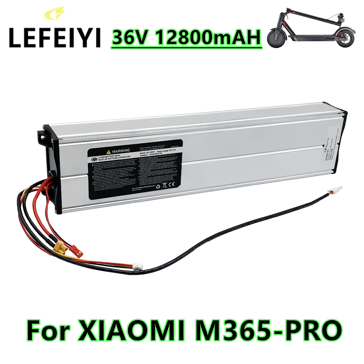 Original High Capacity/Endurance Battery Pack 36V 12.8AH for XIAOMI M365 PRO Scooter